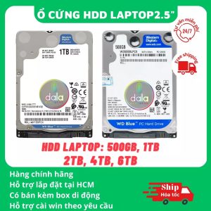 Ổ cứng HDD laptop 500GB 1TB 2TB 2.5 inch SATA tháo máy sức khỏe 100%